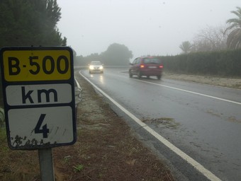 Tram de la B-500 que també afectarà de manera significativa a Tiana. QUIM PUIG