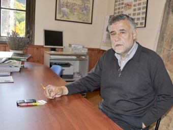 L'alcalde de Sort i diputat de CiU al Parlament, Agustí López.