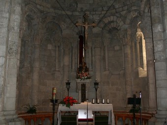 Imatge de les obres exteriors del conjunt.  AJUNT. SANT MARTÍ