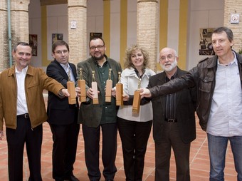A. Saragossà, A. Menéndez, P. Castellano, M.C. Roca, A.Prats, i J.Pons. /  EL PUNT