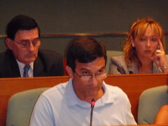 Josep Veiga, síndic portaveu del Grup Municipal Socialista a l'Ajuntament. /  ESCORCOLL