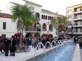 Aspecte de la plaça del País Valencià la data de la seua reestrena. /  CEDIDA