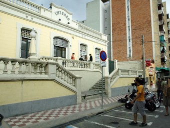 L'Ateneu d'Esparreguera, on va començar l'agressió./  J.R
