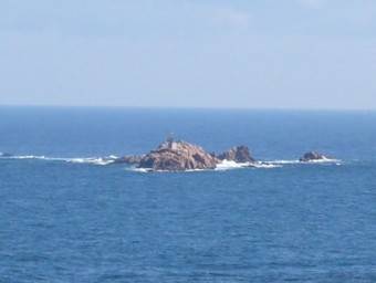 Les illes Formigues des de la costa de Palamós./  A.V