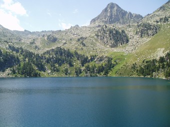 El Pallars reivindica el Parc Nacional d'Aigüestortes per entrar als jocs.  JOAN RUEDA