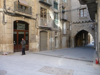 El portal del Romeu és un dels espais més característics del nucli antic de Tortosa. G.M