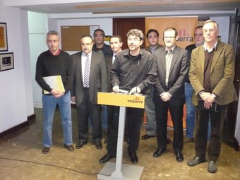 Els càrrecs electes d'ERC al Camp donen suport a la lluita i han animat a assistir a la mobilització de diumenge a Ascó.  Ò.P.J