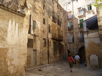 La casa Fustegueras, vista des del carrer Porta de Palau. G. MORENO