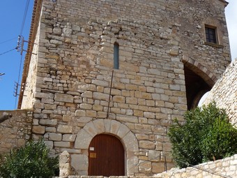 Façana principal del Castell i accessos que també es milloraran. C.G
