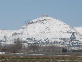 El massís del Montgrí, nevat A.V