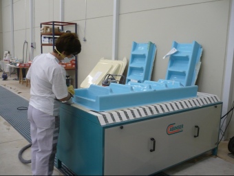 La fàbrica de Lamicat és puntera en la producció de materials compostos plàstics. L.M