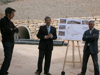 L'alcalde d'Onda ha visitat les obres i ha rebut les explicacions pertinents. /  CEDIDA
