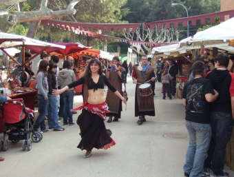 Mercat Medieval d'Agullent celebrat a l'abril de 2009. ARXIU