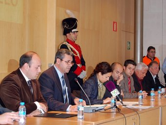 El ple extraordinari de renúncia de l'alcalde de Montmeló, Manuel Ramal.  ACN