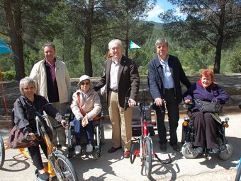 El tram també serà accessible a les persones que vagin amb cadira de rodes.  EL PUNT