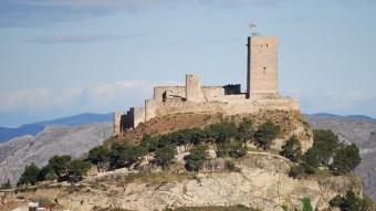 Imatge del Castell de Biar que presideix el municipi i el terme. B. SILVESTRE