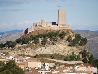 Panoràmica del Castell de Biar. ARXIU