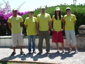 Els informadors ambientals dels Colls pertanyen a l'associació vilanovina Edulis M.L