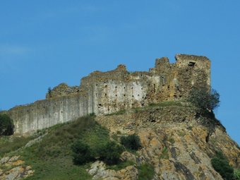 El castell de Quermançó, a Vilajuïga. LLUÏS SERRAT