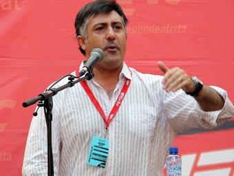 Joan Puigcercós, líder d'Esquerra. ACN