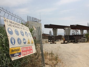 El pont entre la AP-7 i la A-2 a Castellbisbal està aturat per la retallada del ministeri de Foment ACN