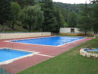 Les piscines del càmping El Maroi i el càmping estan oberts al públic. N. FORNS
