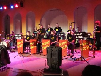 Actuació de la Big Band de Rommy Baker a les nits de jazz. CEDIDA