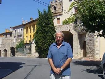 Jaume Madern va escollir aquest punt de la població per la fotografia. M.V