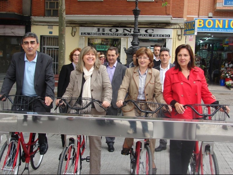 Acte de presentació dels serveis públics de bicicletes. ARXIU