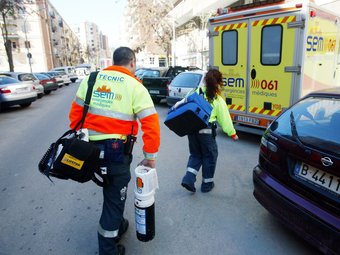 Des de dilluns les emergències mèdiques de Barcelona estan coordinades ANDREU PUIG