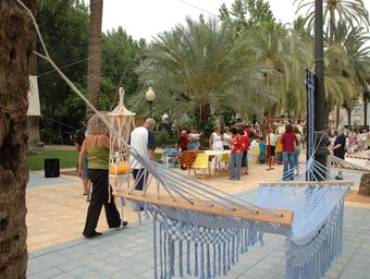 En altre temps, el parc ha acollit activitats lúiques i festives. S. GRANDE