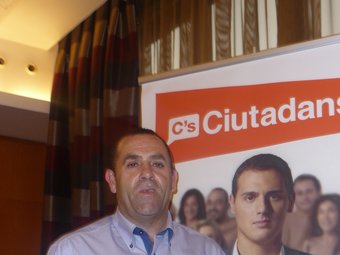 Vicente Castillo, candidat de Ciutadans per la demarcació de Tarragona a les eleccions al Parlament. s.c.