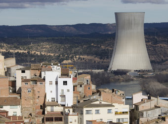 La central nuclear d'Ascó ARXIU