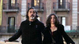 Juan Carlos Zagal i Laura Pizarro, director i actriu de Sin sangre. JOSEP LOSADA