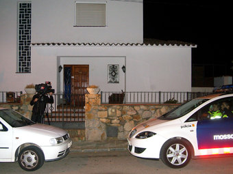 Torre on va ser trobada la víctima a Vilassar de Dalt ORIOL BURGADA
