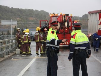 L'accident de trànsit mortal va tenir lloc al punt quilomètric 35 de la carretera C-14, a Montblanc. ACN /G.P