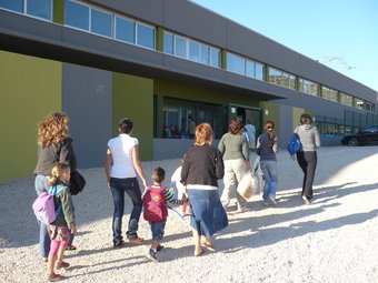 L'institut i l'escola del Perelló ja compartien edifici, i ara seran un únic centre. G.M