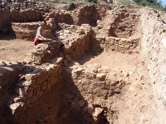Excavacions al poblat ibèric de Sant Julià de Ramis, l'estiu del 2009 DANI CHICANO