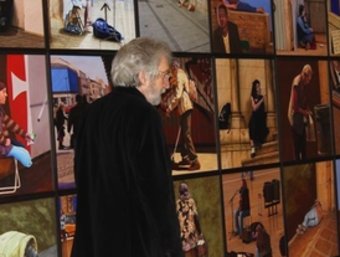 Antoni Miró al museu REDACCIÓ