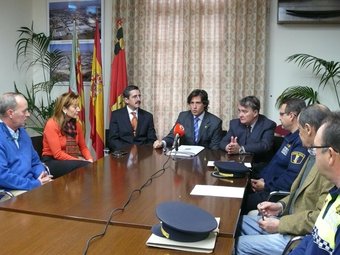 Reunió de la Junta de Seguretat dels tres municipis afectats. CEDIDA