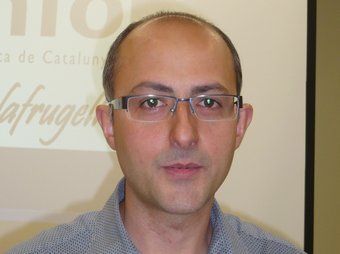 Albert Gómez , cap de llista de CiU a Palafrugell. A.V