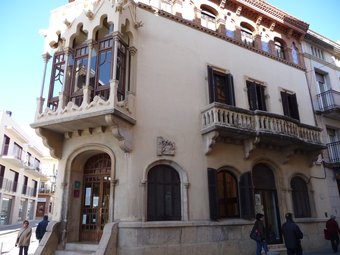 Casa Museu Domènech i Montaner a Canet t.m.
