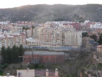 Vista general d'una part de la vila d'Alcoi. ESCORCOLL