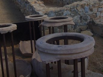 El celler romà de Teià es pot visitar a traves de Matresme turisme G.A.