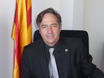 Josep Jo fotografiat ahir en el despatx de la seu del Consell Comarcal del Maresme, a Mataró. T.M