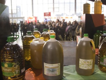 Durant la fira es podrà comprar oli d'oliva verge extra de diverses DO. TJERK VAN DER MEULEN