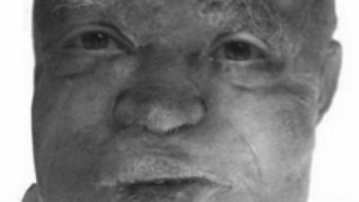 Imatge de la cara reconstituida d'una de les víctimes.