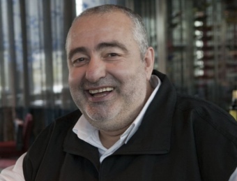 El cuiner Santi Santamaria, al restaurant Bouquet de l'Hospitalet, en una imatge del 2009 MANOLO GARCIA