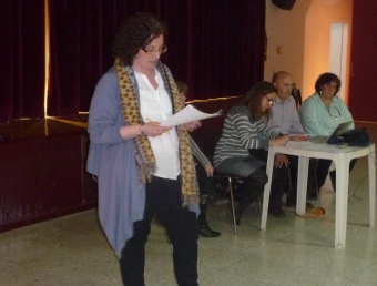 Elisabeth Oliveras , cap de llista del projecte M.C.B