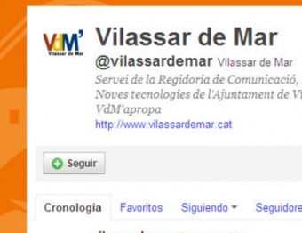El compte de Twitter de l'Ajuntament de Vilassar de Mar, finalista als Shorty Awards AVUI